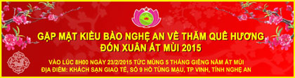 Nghe An to meet overseas Vietnamese returning home on Tet